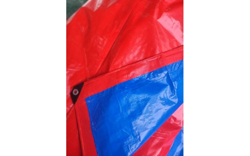 Red Orange/ Blue color